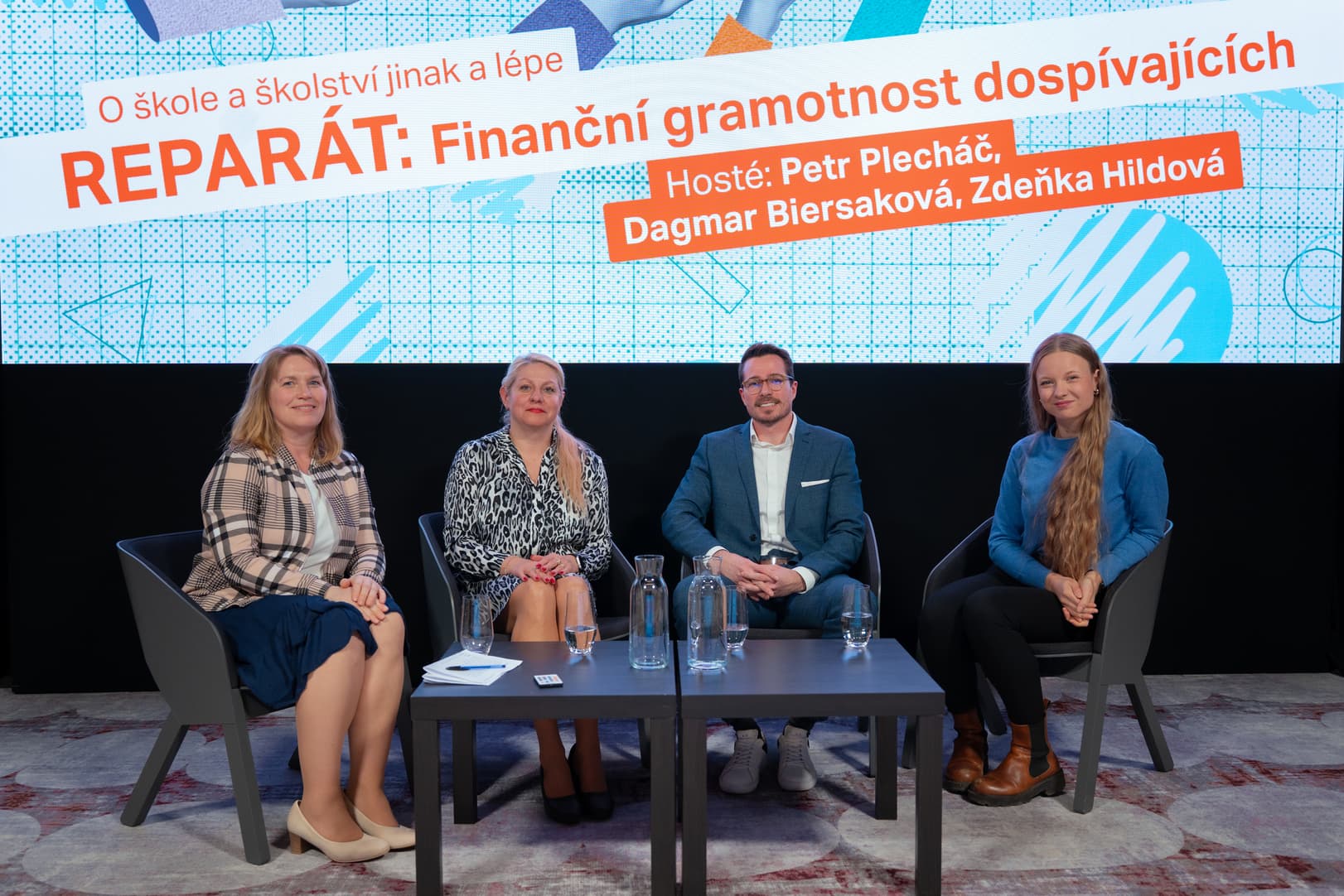 Účastníci natáčení podcastu Reparát